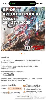 Motocross MX GRAND PRIX - Loket 26.7.2025 - 2