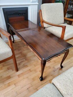 Retro konferenční stolek 49x119 cm, výška 47 cm - 2