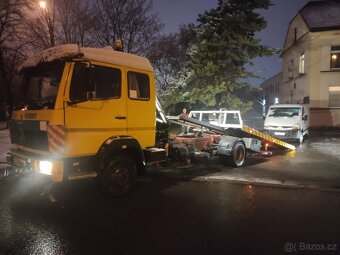 Odtahovka Mercedes Atego 817D, HR, brýle, sjížděcí plošina - 2