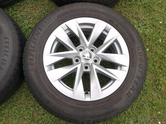 alu Škoda Fabia 4 letní 185/65/15 ,alu Škoda Rotare 15" - 2