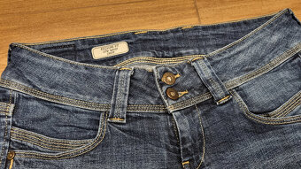 3/4 rifle Pepe Jeans Venus crop tmavé - 2