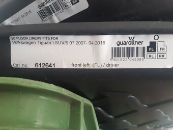 Gumové koberce VW Tiguan - 2