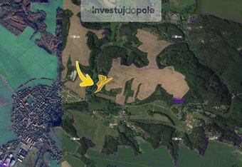 Prodej podílu 1/2 louky 11 234 m², Kněžmost - Suhrovice - 2