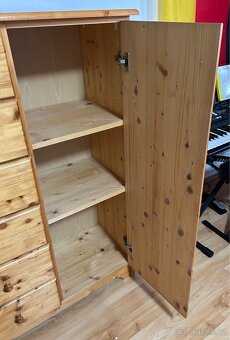 Velká Komoda masiv 120x40x130cm (Š/H/V) - 2