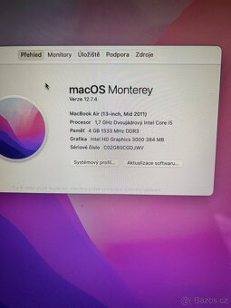 MacBook Air 13” (2011) macOS Monterey - 2