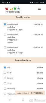 Rehabilitační podložka Fyzioponk - 2