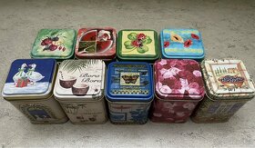 Plechové krabičky na čaj - 2