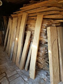 Dubové, jasanové , smrkové fošny a prkna - 2