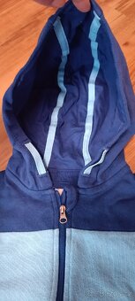 Mikina s kapucí modrá vel. 86/92 - 2