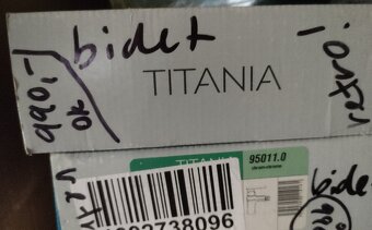 Bidetové baterie - nové - 2