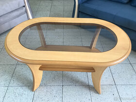 Konferenční stůl z masivního dřeva - 2