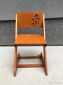 Dřevěná dětská rostoucí židle - 2