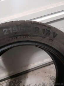 letní pneumatiky 215/55 R17 V - 2