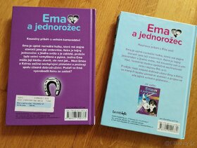 Dětské knihy Ema a jednorožec 2 díly - 2