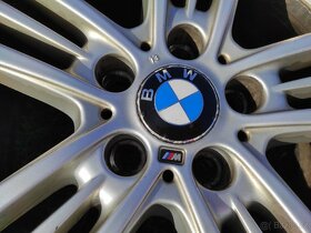 ALU disky originál BMW 5x120, 245/50 R18 + letní pneu - 2