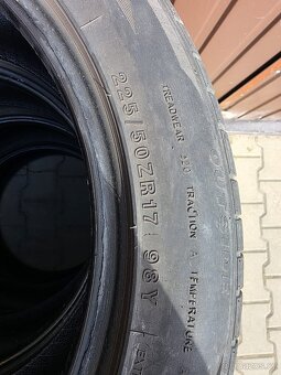 Prodám letní pneu 225/50R17 - 2
