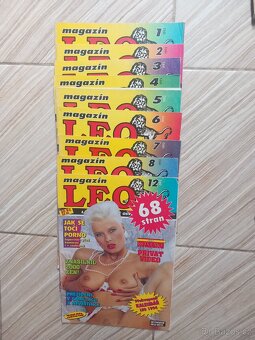 Sbírka časopisů Leo (56 ks) pro sberatele. - 2