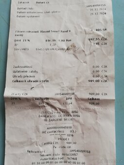 Chytrý náramek Xiaomi Smart band 9 - 2