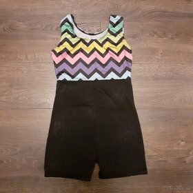 Gymnastický, baletní dres/trikot vel. 122/128 - 2