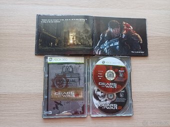Gears of War 2 STEELBOOK + Hra + Artbook Na Xbox 360 - 2