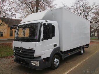 Mercedes-Benz Atego 818 - EURO 6 - skříň+ HČ - 15 palet - 2