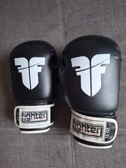 Boxerské rukavice a chrániče holení Fighter - 2