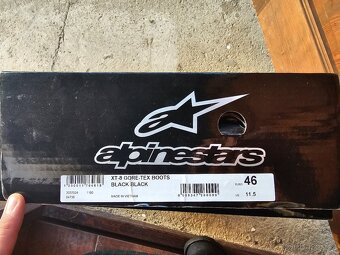 Prodám boty XT-8 Gore-Tex Black 46 / 11.5 - 2
