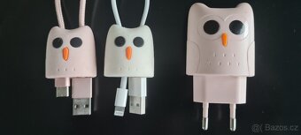 575 - PowerBanka + Kabe USB- ; Kabel iphone + adaptér 2xUSB - 2