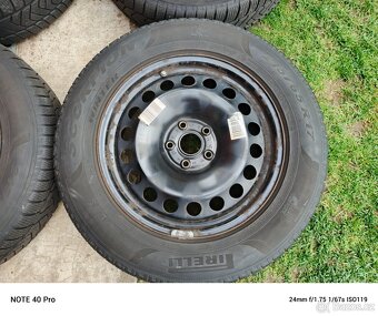 Pl.kola VW 17 5x112 s pneu Pirelli 215/65/17 - 2
