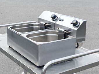Fritéza dvojitá Hendi 2X6 lit 220V - 2
