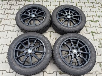 4x al kola 5x100 16 + pneu letní 205/55 R16 - 2