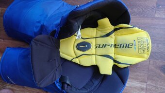 Hokejove kalhoty Bauer Supreme 2S modre, vel. JR. XL/TG - 2