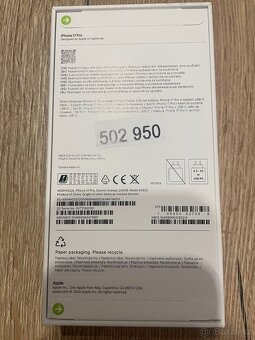 Iphone 17 Pro 256GB Cosmic Orange-NOVY NEROZBALENY - 2