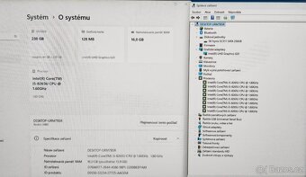 Dell 4 jádro i5 8250U, 16GB, 256GB SSD - záruka - 2