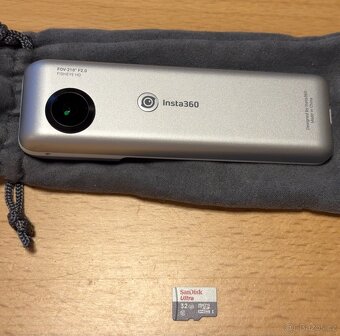 Insta360 nano pro lightning apple konektor + SDkarta - 2