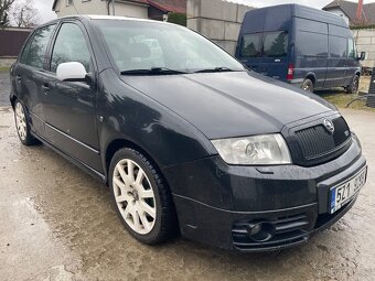 Škoda Fabia RS 1,9tdi lehce havarovaná odjezd po ose - 2