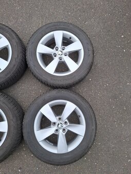 Zimní alu kola Fabia 4 185/65/15 ET40 5x100 - 2