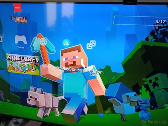 PS3 Slim 160GB, ovladač + hry (Minecraft) / Playstation 3 - 2
