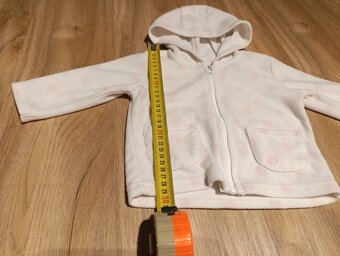 Fleecová mikina pro holčičku vel. 62 - 2