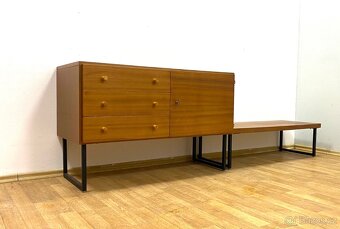 Retro komoda stolek Interiér 60. léta - 2