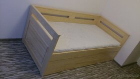 Zakázková dětská postel z masivu - PRODÁNO - 2