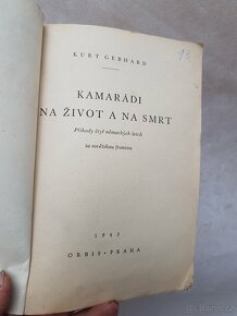 kniha z roku 1943 Kamarádi na život a na smrt Luftwafe WWll - 2