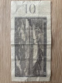 Československá bankovka desať korun (1960) - 2