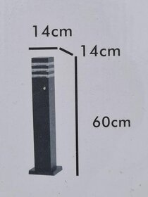 Zahradní svítidlo Bella, stojanová lampa - 2