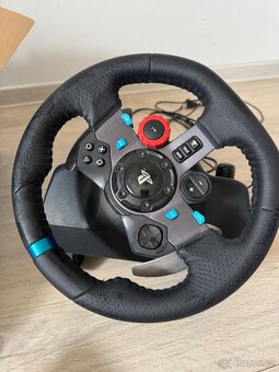 Volant Logitech G29 + pedály – PS4/PS3/PC, top stav - 2