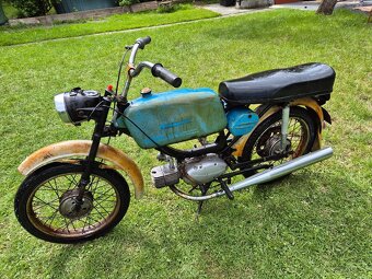Jawa 23 Mustang bez TP, modrý 3. - 2