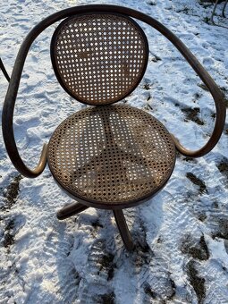 Bergere Model 5501 Otočné křeslo Thonet rarita - 2