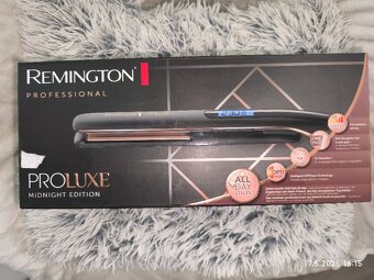 Žehlička na vlasy Remington S9100B PROluxe Midnight Edt Stra - 2