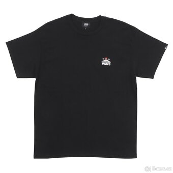 Vans tričko japan exclusive vel. M černá/bílá - 2