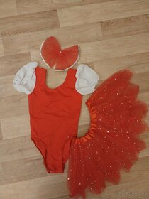 Baletní trikot se sukýnkou, vel. 122/128 - 2
